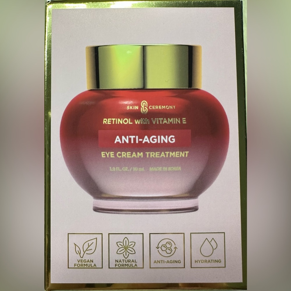 ⚡️SKIN CEREMONY - ANTI-AGING EYE CREAM RETINOL & Vitamin E